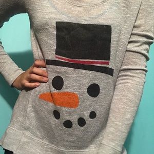 Snowman sweater